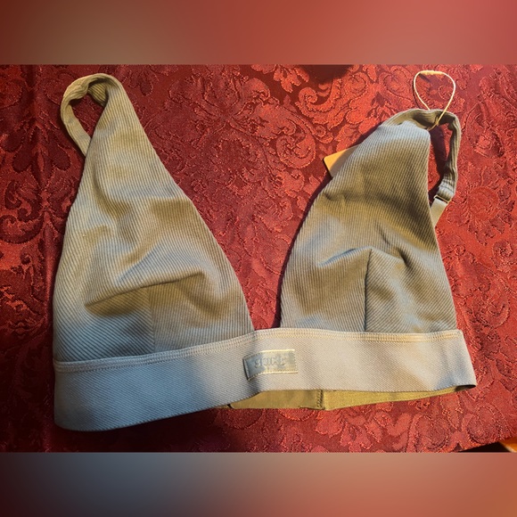 Skims cotton rib plunge bralette - Picture 5 of 5